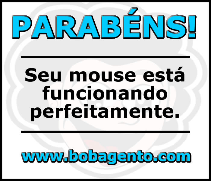 teste mouse Teste de mouse