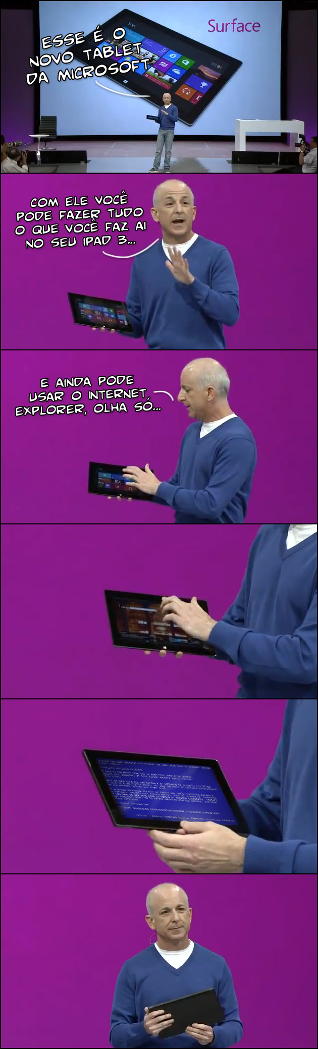 SURFACE Microsoft lança tablet Surface