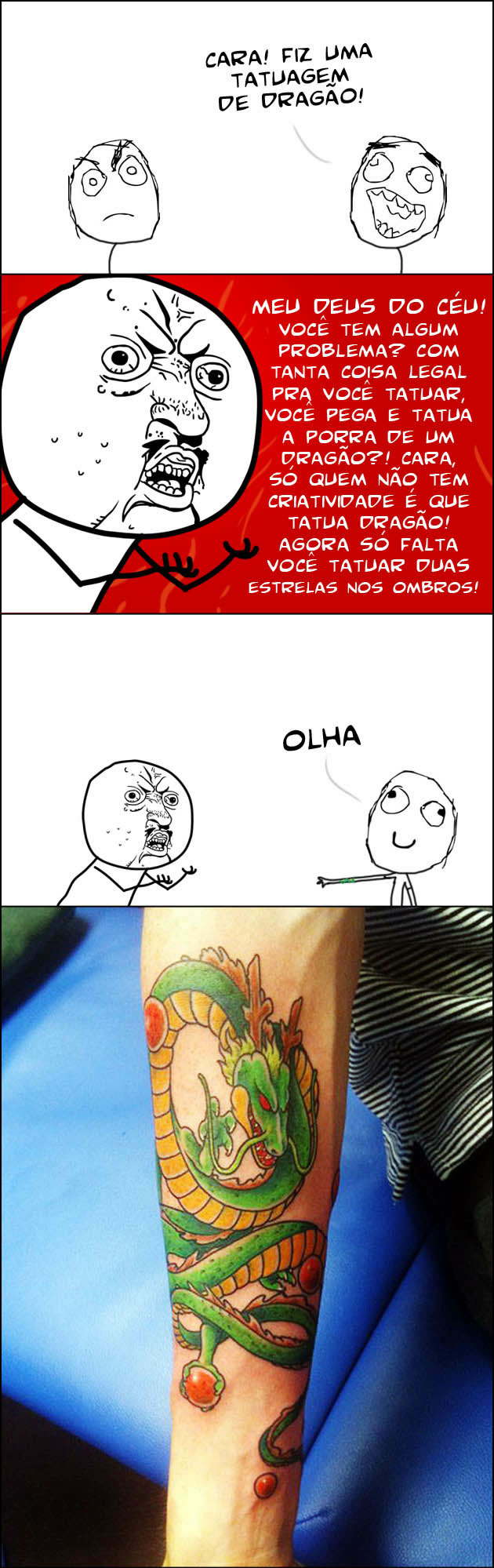 melhor tatoo Fiz uma tatuagem de dragão