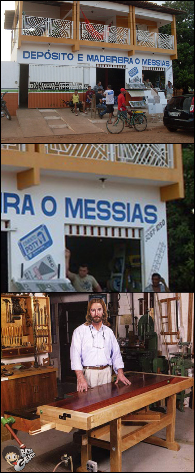 O MESSIAS O depósito de madeira mais abençoado do Brasil