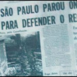 São Paulo parou para defender o regime