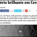 NASA encontra brilhos misteriosos no planeta Ceres