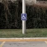 Estacionamento para cadeirantes