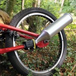 Turbospoke: Escapamento barulhento para bicicletas