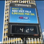 O clima em Porto Alegre