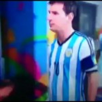 Messi deixa criança no vácuo
