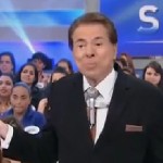 Silvio Santos quer mamar na Helen Ganzarolli
