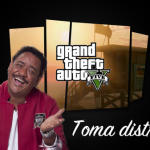 TOMA DISTRAÍDA! Meu primeiro gameplay de GTA V